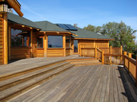 Brown house