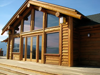 Brown house