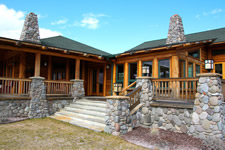 Brown house